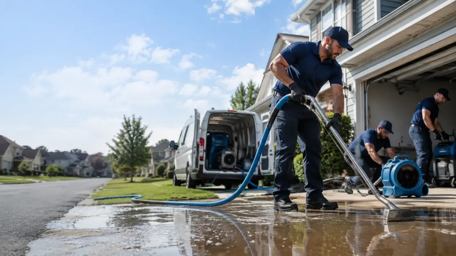 Flood Damage Restoration in Mccausland, IA